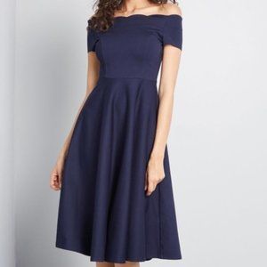 ModCloth Timeless Favorite Off Shoulder Dress NWT